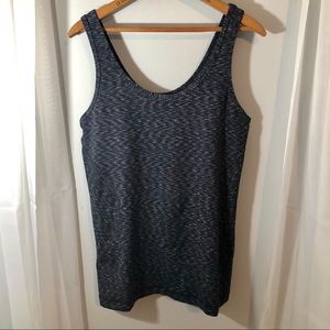 Zella space dye work out tank size large